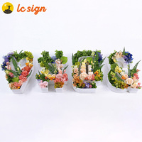 Letras 3D de Musgo en Carcasa Metálica, Letrero con Logotipo de Musgo para Empresa, Letrero de Musgo