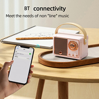 Haut-parleur Bluetooth portable moderne sans fil avec mini-woofer mains libres et contrôle par application pour la maison, le jardinage et la maison intelligente