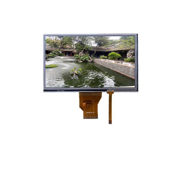 High Quality 7 Inch TFT LCD Screen IPS RGB 40pin 800x480 800nits Custom FPC Backlight TTL Touch Panel Module