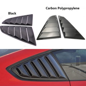 Aérations de capot Ford Mustang en ABS noir, garniture de calandre avant CFK08-BK - Product Image 2