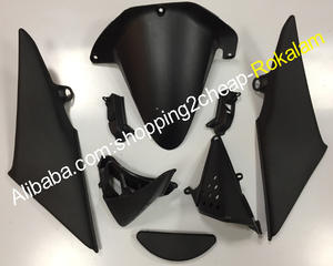 Ensemble de carénage ABS pour moto Honda, personnalisé, CBR600RR F5 2003 <span class=keywords><strong>2004</strong></span> CBR600 600rr CBR <span class=keywords><strong>600</strong></span> <span class=keywords><strong>RR</strong></span> 03 04, noir et blanc - Product Image 5