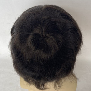 Tupé <span class=keywords><strong>de</strong></span> <span class=keywords><strong>Pelo</strong></span> <span class=keywords><strong>de</strong></span> Monofilamento Fino para <span class=keywords><strong>Hombre</strong></span> Pieza Capilar Duradera Sistema <span class=keywords><strong>de</strong></span> Reemplazo <span class=keywords><strong>de</strong></span> Cabello Humano <span class=keywords><strong>de</strong></span> Encaje Mono Peluca Masculina Prótesis Capilar Natural para <span class=keywords><strong>Hombre</strong></span> - Product Image 5