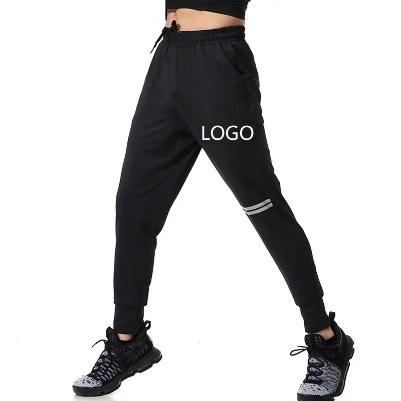 Vedo Pants Drops hipping Benutzer definiertes Logo Fitness Baumwolle Polyester Atmungsaktives Bodybuilding Outdoor Herren <span class=keywords><strong>Sport</strong></span> hose mit hoher Taille
