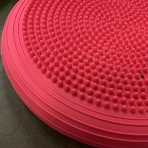 <span class=keywords><strong>Coussin</strong></span> oscillant en PVC rouge avec impression de logo unique Nouveau design Balance Pad ou disque - Product Image 1
