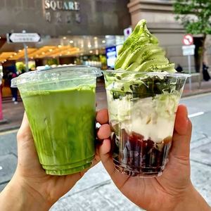 Vasos de Plástico PET Transparentes Desechables de 16 oz con Tapa, para Té de Burbujas Matcha, Refrescos, Café Helado, con Logotipo Personalizado Impreso - Product Image 4