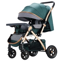 Anti-Vibration Light Weight Portable Folded Baby Stroller