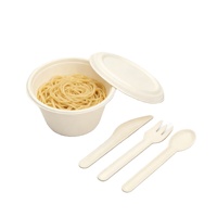 Emballages alimentaires écologiques, bols à nouilles, boîtes à lunch jetables pour aliments chauds, pour restaurants