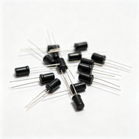 Diode 1N4148 DO-35 Axiale 75V pour éclairage LED, faible tension de fonctionnement, électronique grand public, 150mA