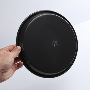 Piastra da forno per <span class=keywords><strong>Pizza</strong></span> piatta da 12 pollici da 6 pollici <span class=keywords><strong>in</strong></span> alluminio anodizzato eco-friendly piatti Premium - Product Image 2