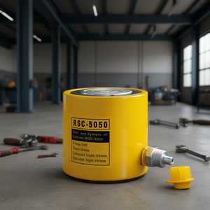 Cilindro Hidráulico de Acción Simple de 50T, Carrera de 2 Pulgadas, Presión de 100 Bares, Montaje con Brida D0100H53268 - Product Image 2