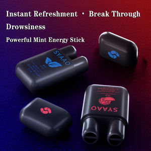 SYAAO 2025 Nuevo Inhalador Nasal Roll-on 2 en 1 con Plástico PP y Mecha de Algodón, Capacidad de 1.8g para una Respiración Fresca - Product Image 3