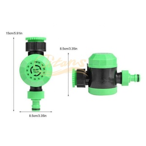 Temporizador de agua mecánico automático para jardín Temporizador de sistema de riego exterior de plástico - Product Image 2