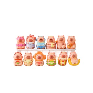 Capybara Taiyaki Squishy <b>Toy</b> Soft Cute Slow Rising Stress Relief <b>Desk</b> Decor Animal Figure Bulk Wholesale - Product Image 6