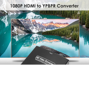 HDM1 zu YPbPr Konverter & HDM1 zu Komponenten-Adapter, Unterstützt 480i bis 1080P mit R/L <span class=keywords><strong>Audio</strong></span>-Ausgang für Alte Fernseher - Product Image 5