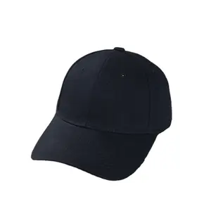 Design di fabbrica di alta qualità da donna in cotone 100% tinta unita berretti sportivi a 6 pannelli cappello berretto da Baseball personalizzato