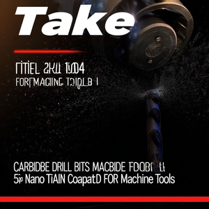 Foret universel en carbure Ttake Ta1004 5xD avec revêtement Nano TiAlN pour machines-outils - Product Image 3