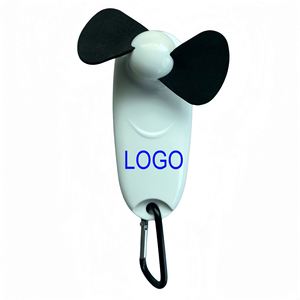 Porte-clés personnalisé avec impression de logo, lampe torche LED miniature à piles, format poche, avec mousqueton, pour les fans de sport - Product Image 1