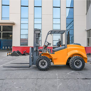 Smart 3T Empilhadeira manual diesel Empilhadeira diesel para todo terreno Certificação Hidráulica - Product Image 2