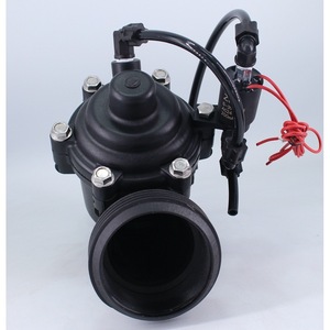 Vanne de régulation électromagnétique Zansen 1-1/2 po à diaphragme, contrôle hydraulique du débit, bidirectionnelle, eau, 315 bars, 100 L/min, type à fermeture lente - Product Image 4