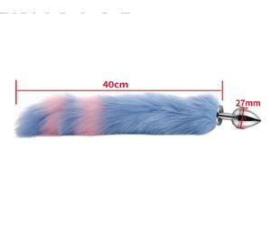 Clip para el pelo para orejas, accesorio Sexy para el pelo, para la espalda, anal, suministros sexuales, sm, metal, cola de zorro - Product Image 2