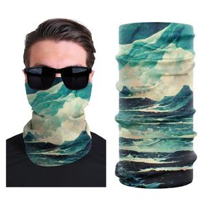 باندانا متعددة الوظائف ملونة مخصصة مربعة حرير باندانا مطبوعة كلاسيكية مخصصة باندانا شعار القطن الأحمر باندانا مخصص - Product Image 3