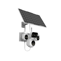 Caméra de sécurité extérieure OEM AOV 4G LTE 8MP CMOS avec vision nocturne, suivi humain, détection, audio bidirectionnel, couleur intégrale, IP66