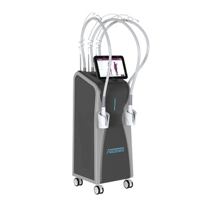Massaggiatore elettrico portatile ricaricabile a due maniglie per la riduzione del grasso e il dimagrimento corporeo, anticellulite. - Product Image 1