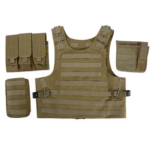 Gilet porte-plaques multifonction à dégagement rapide pour homme, gilet tactique de sécurité et de chasse pour les sports de plein air - Product Image 5