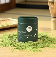 Boîte en fer blanc de 30g de qualité alimentaire pour impression en gros, personnalisée, hermétique, pour thé vert, café, poudre de matcha, emballage scellé