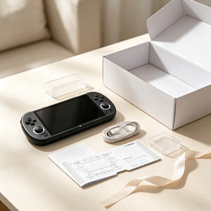 Consola de Juegos Portátil Trimui Smart Pro de 4.96 Pulgadas con Pantalla IPS de 1280x720, Reproductor de Videojuegos de 5000 mAh para Niños - Product Image 1