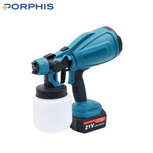 Máquina de herramientas de pintura automática de pared para el hogar portátil de 800ml y 400W, pulverizador sin aire HVLP, pistola pulverizadora de pintura eléctrica inalámbrica - Product Image 4