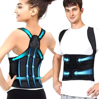 Réglable Orthopédique Correcteur De Posture Dos Sangle Épaules Lisseur Dos Soutien Dos Brace Ceinture Posture Correcteur