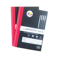 Livre à reliure à ruban mauswriter 2 quires livre de comptoir A4 2 quires 192 Pages carnet à couverture rigide