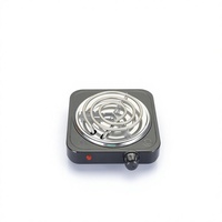 Vente directe d'usine, plaque chauffante électrique de haute qualité, 1000W, adaptée à tous les types d'ustensiles de cuisine