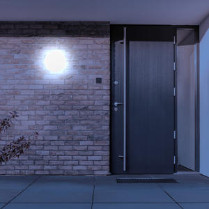 applique extérieure led 24w 2112lm 4000k ip54 blanc, idéale pour l'éclairage des jardins et des façades protégées des intempéries. - Product Image 3