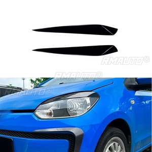 Kit de décoration de phares pour VW UP 2011-2015, garnitures de phares, sourcils de phares, accessoires de style automobile pour VW UP. - Product Image 1