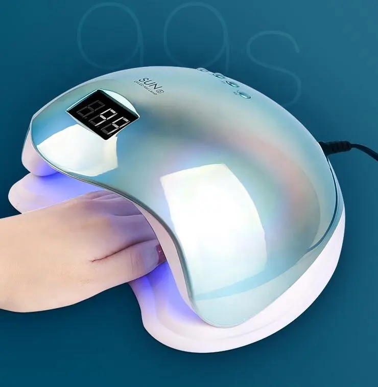 Nieuwe Speciale Ontwerp Draagbare 48W Fototherapie Machine Kleine Lamp Led Uv Nail