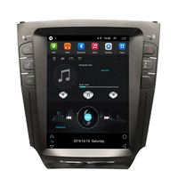 Reproductor de Video Vertical Tesla de 10.4 Pulgadas con Android 13 para Lexus IS250 con CarPlay Inalámbrico, Navegación GPS, WiFi, BT y DSP