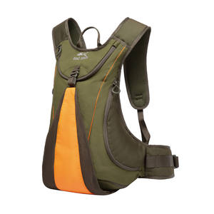 Gilet da Caccia GAF Upland da Campo con Cinghia per Tacchino e Uccelli, Arancione Acceso con Chiusura a Zip Impermeabile, per Uomo e Donna - Product Image 1