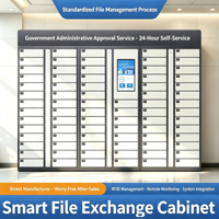 Armoire intelligente personnalisable pour l'échange de documents et l'archivage, armoire de gestion des preuves pour les autorités judiciaires