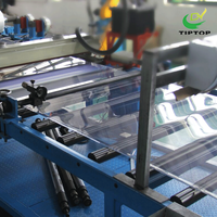 Film rigide en PVC transparent Tiptop, épaisseur 3 mm, 0,76 mm, 300 microns, surface mate, feuille de PVC transparente pour couverture de reliure