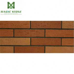 <span class=keywords><strong>Brique</strong></span> décorative Flexible, carreaux rouges imperméable et résistant au feu, écologique, x MCM - Product Image 4