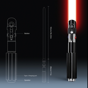 Sabres laser LGT Darth Vader SE RGB Base Lit XENO3.0 Pixel Proffie Soundboard Iightsabers Infinite Color Metal Hilt with Bass Speaker - Product Image 1