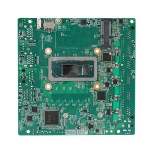 1744Np I5-1245U Intel N100 Ddr5 4800 МГц компьютер M.2 Pci беспроводная 6 Lan Mini Itx материнская плата с процессором