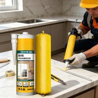 Scellant silicone neutre SIikaaseal 202 Super Glue, résistant aux intempéries, anti-âge, respirant, imperméable, pour la construction
