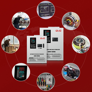 Thiết kế mới một pha treo tường 8KVA 10KVA 15kVA servo Motor 100V-260V AC tự động điều chỉnh điện áp/ổn định - Product Image 3