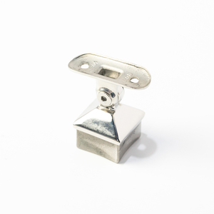Eccellenti staffe da parete in acciaio inossidabile staffa di supporto per corrimano regolabile quadrata rotonda per staffe per corrimano per scale - Product Image 2