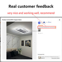 Ventilateur de Plafond Moderne Nouveau à Spectre Complet Protection des Yeux Sans Pales avec Lumière pour Salon
