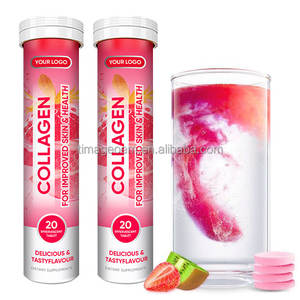 Prodotti di bellezza vitamina <span class=keywords><strong>C</strong></span> collagene idrolizzato cura della pelle compresse effervescenti sbiancamento della pelle corpo compressa frizzante - Product Image 2