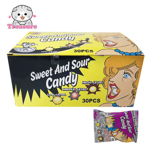 Caramelos Duros Súper Ácidos con Sabor a Fruta <span class=keywords><strong>Halala</strong></span>, Coloridos, en Oferta - Product Image 2